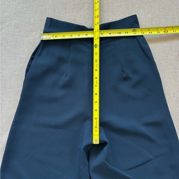 Forever 21 navy blue sailor pants. - Picture 7 of 10